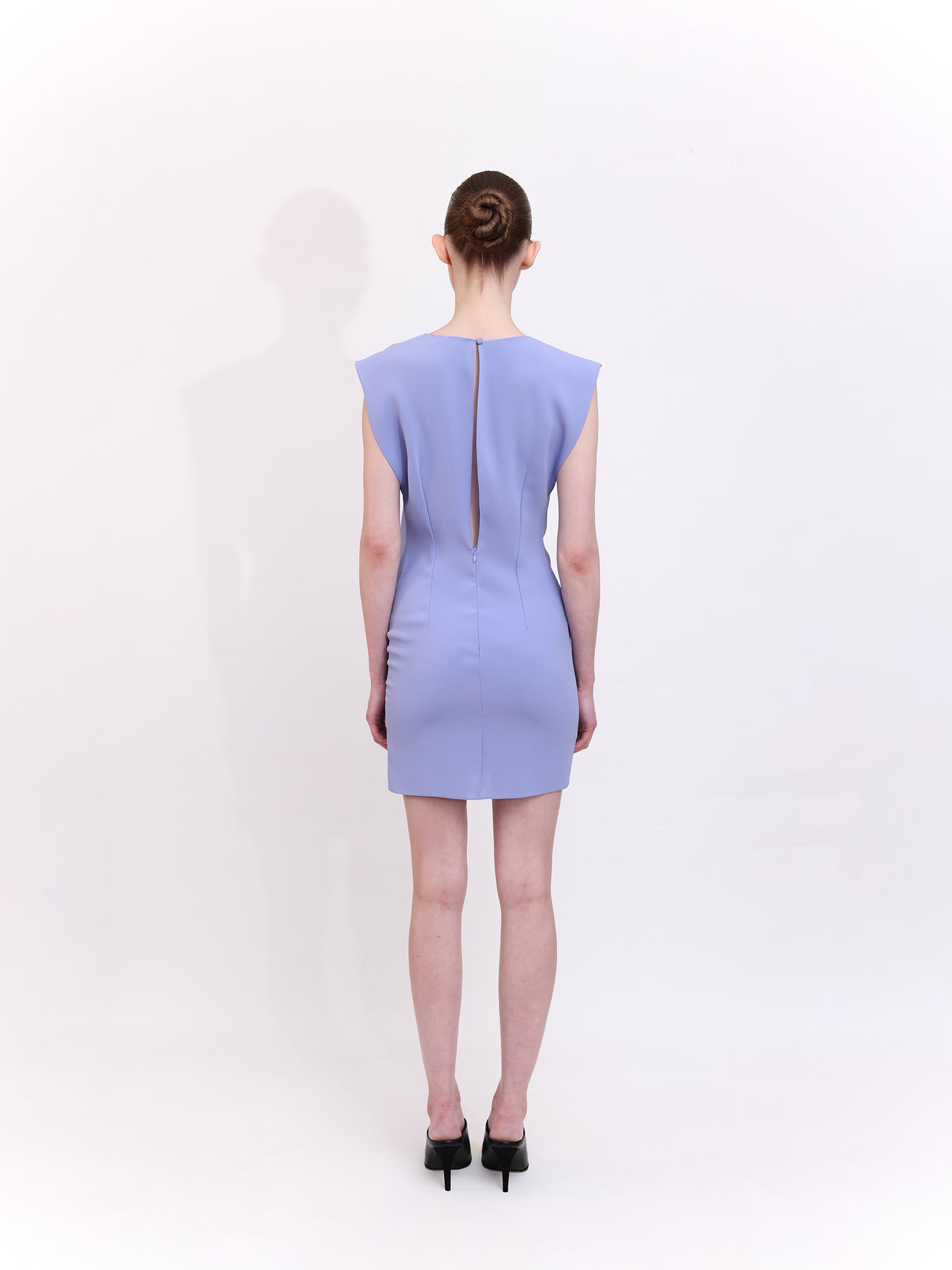 Mini Dress With Pearl Accessory