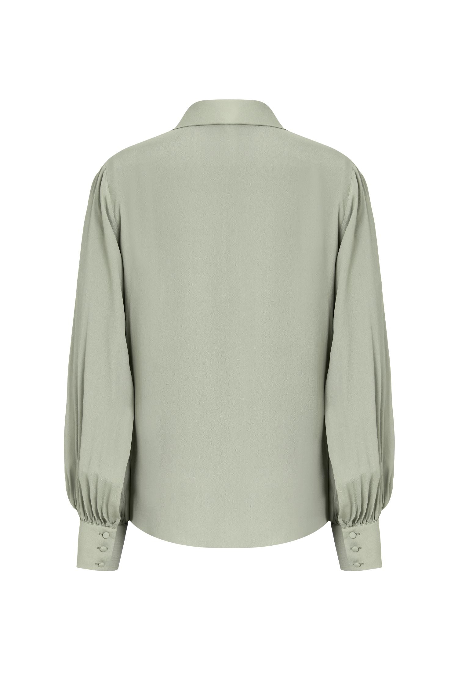 Loose Cut Shirt with a Twist Draped