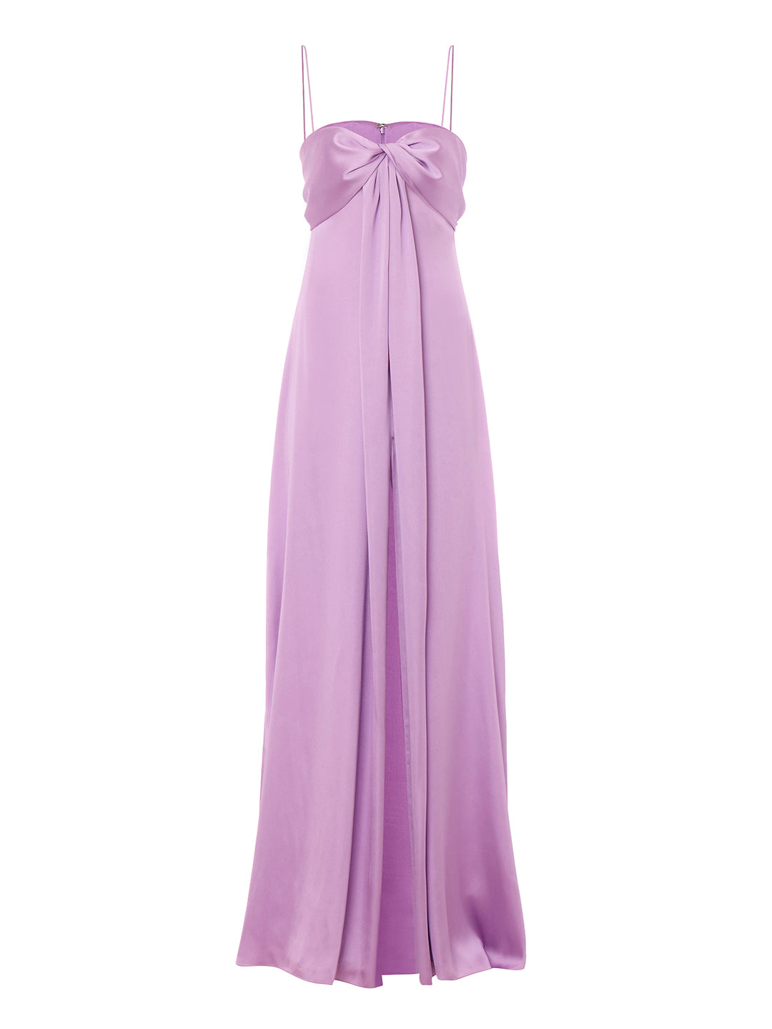 Strapless Dress with Hand-Pleated Bust