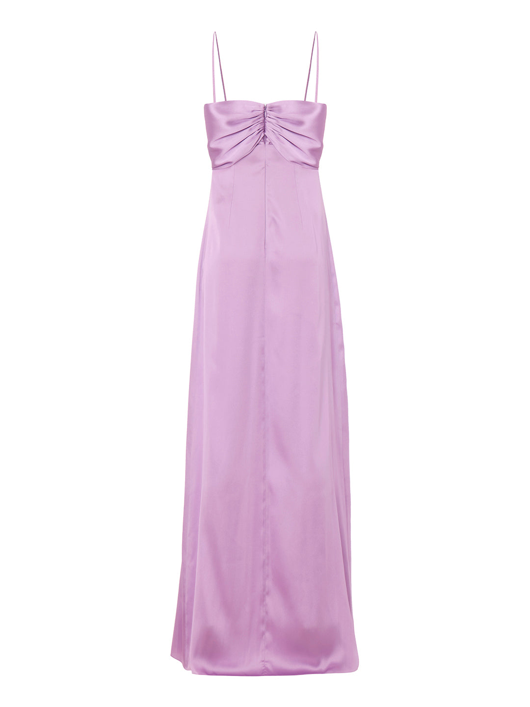 Strapless Dress with Hand-Pleated Bust