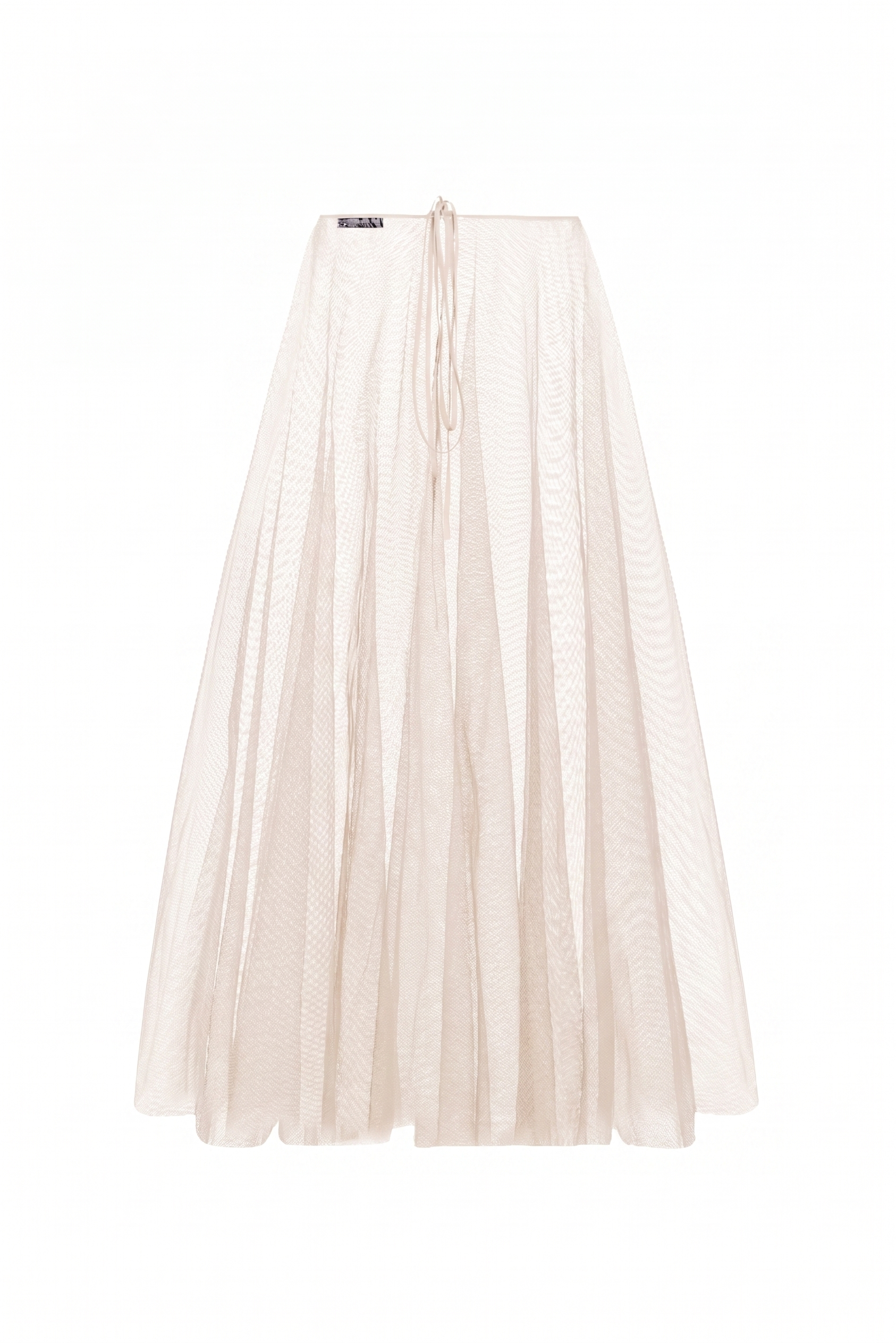 Tulle Tutu Skirt For Knitted Dress in Ecru