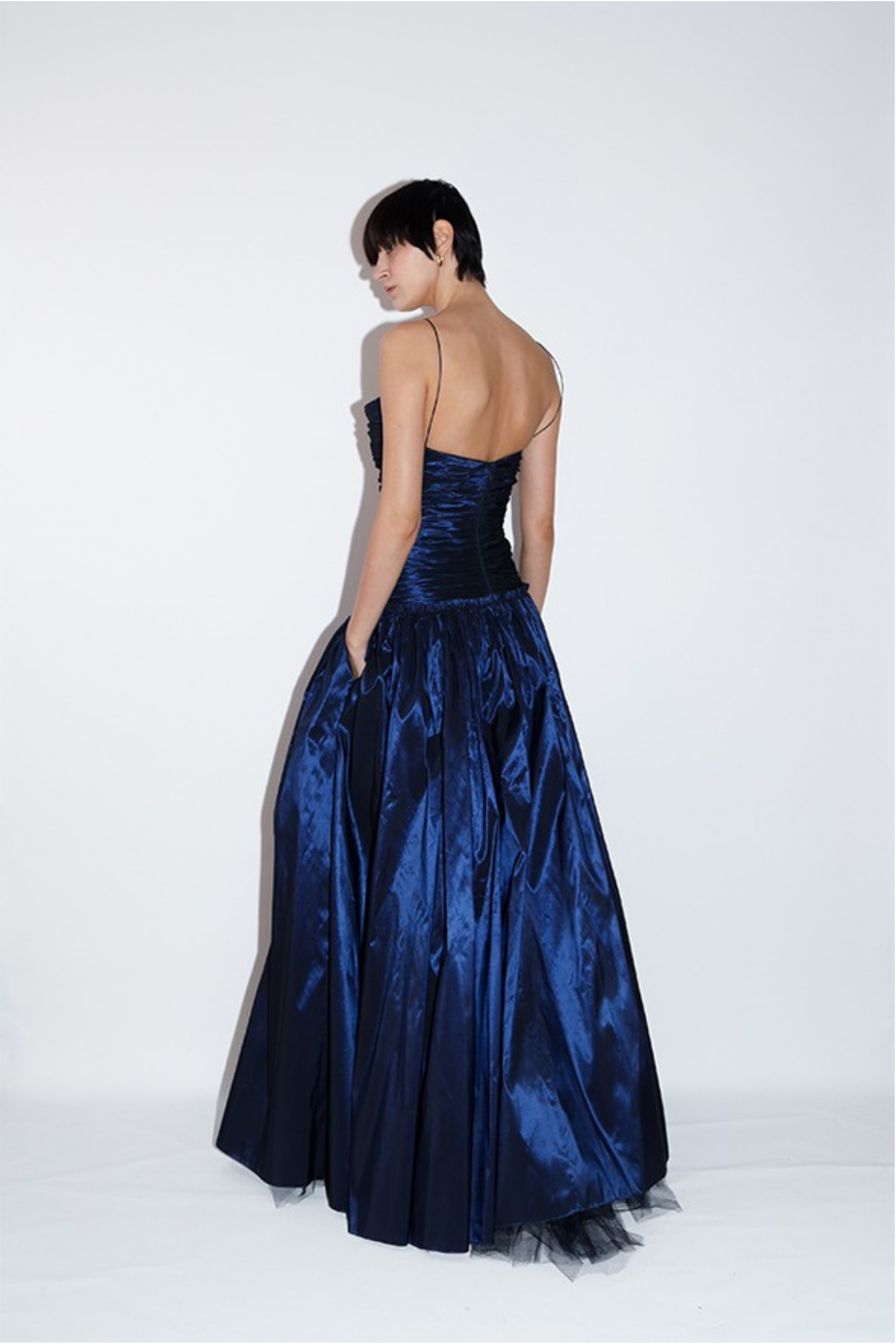 Taffeta Corseted Gown