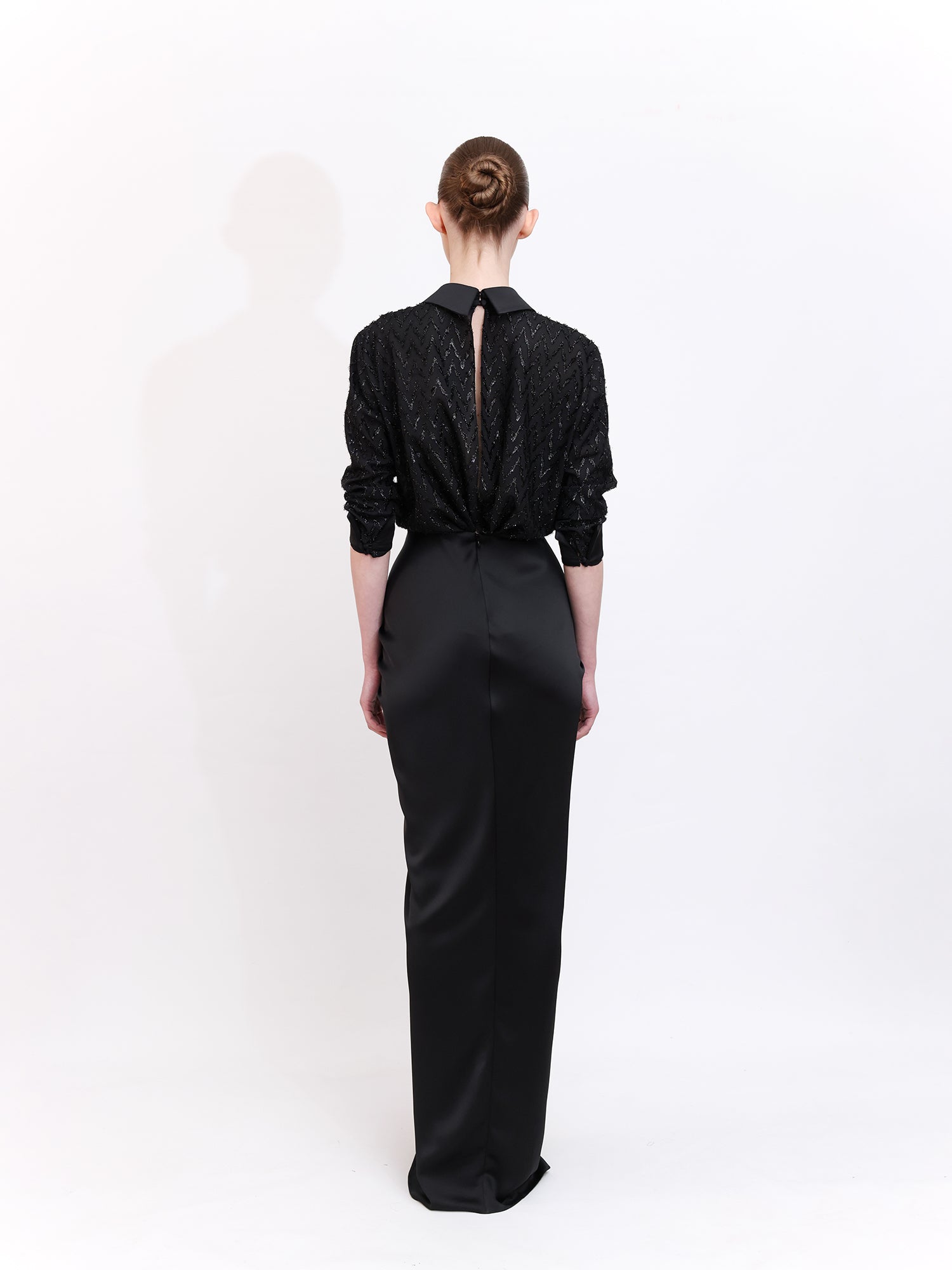 Signature Shirt Dress with Slit Detail