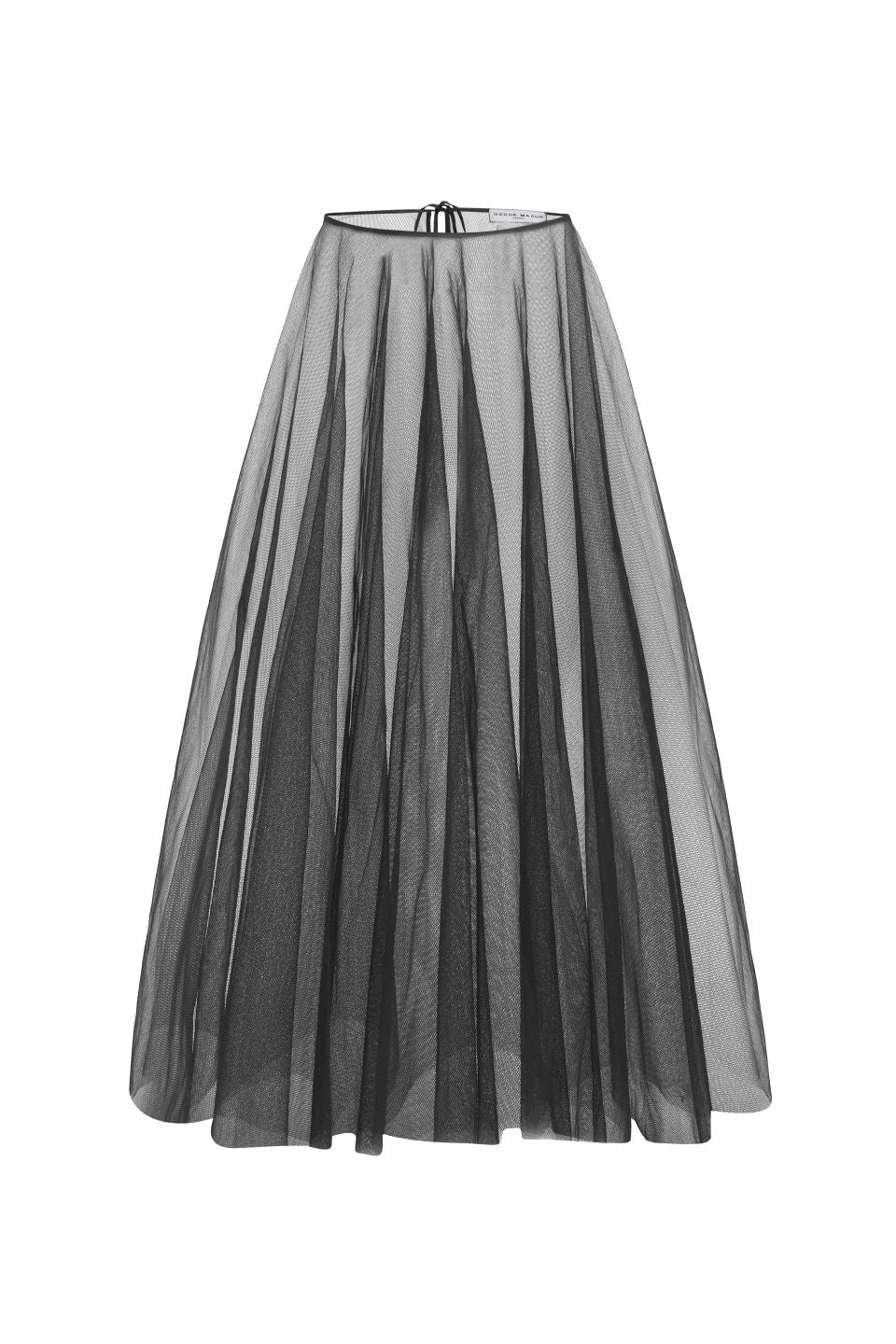 Tulle Tutu Skirt For Knitted Dress in Black