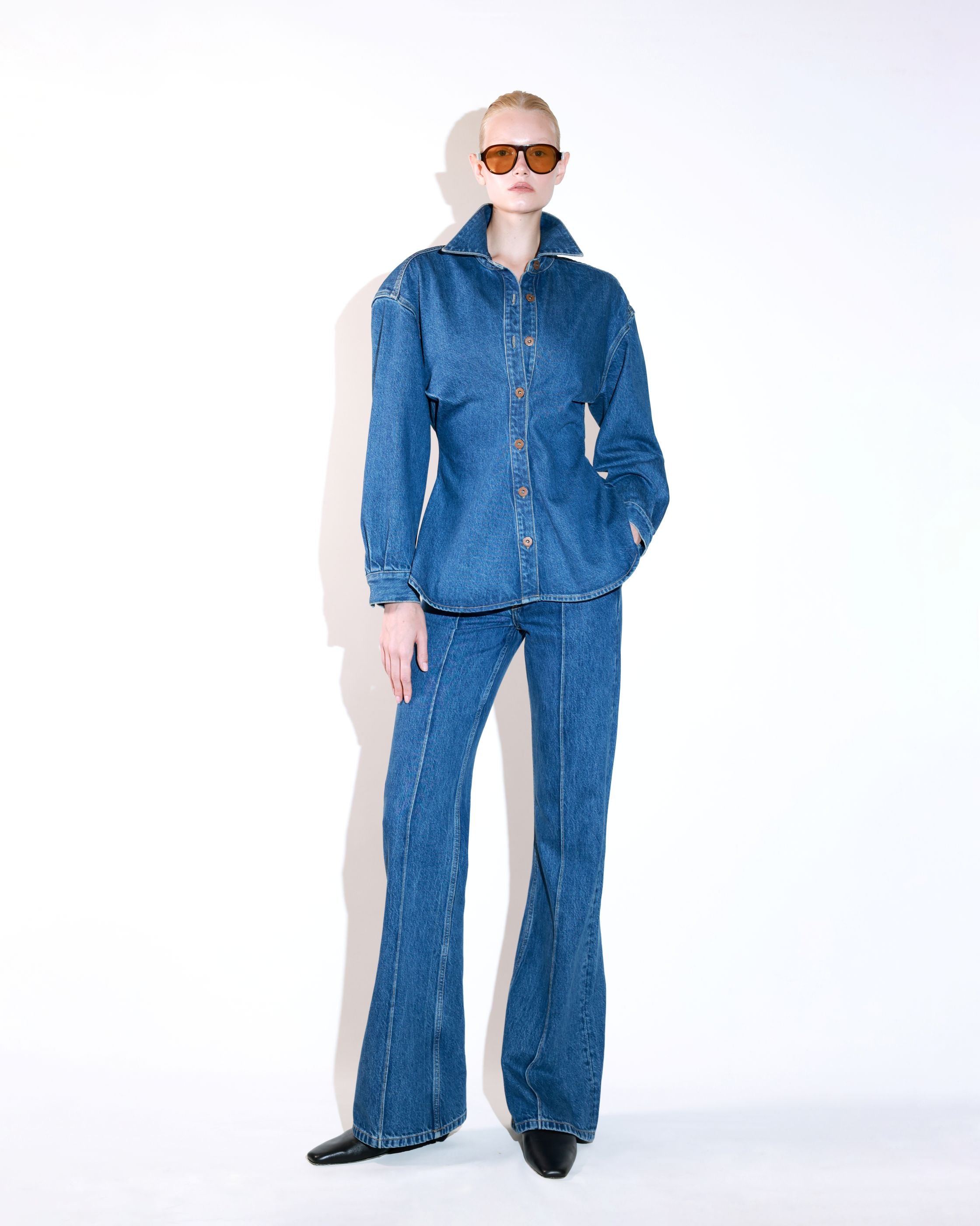 Blue Denim Shirt