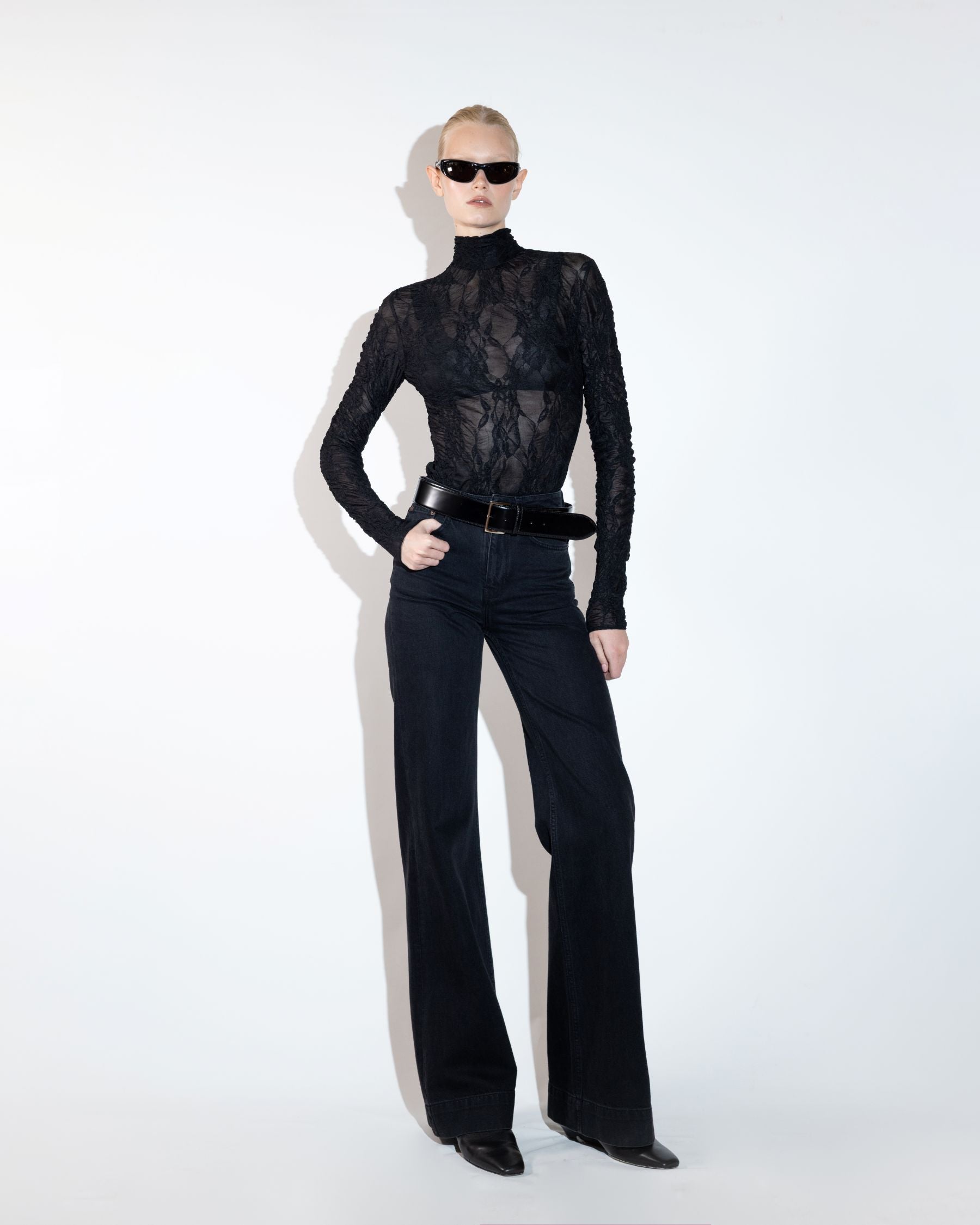 Black Lace Bodysuit