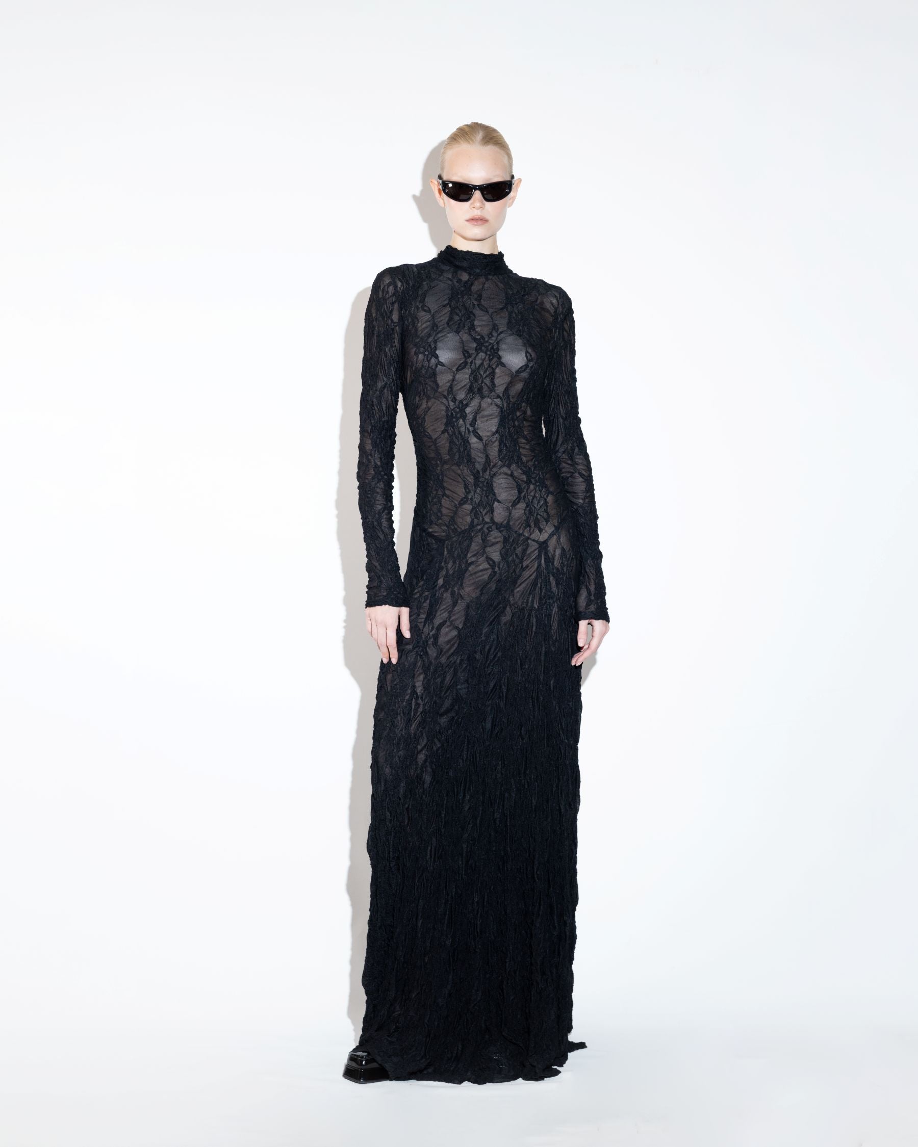 Black Lace Cocktail Dress