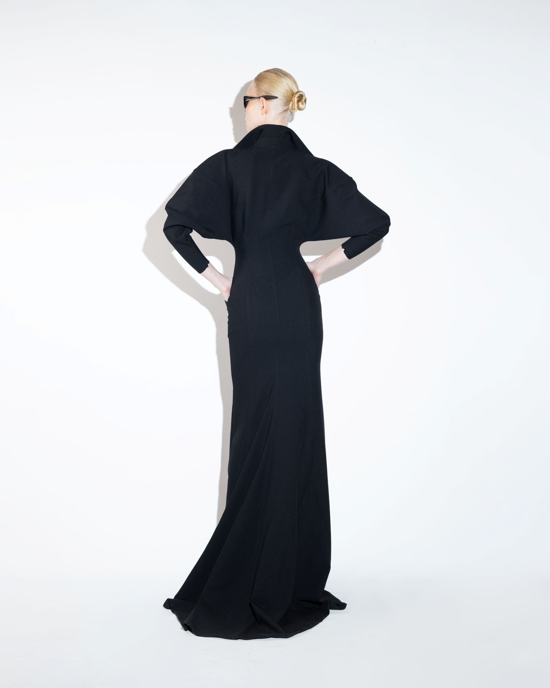 Long Zip-Up Maxi Dress