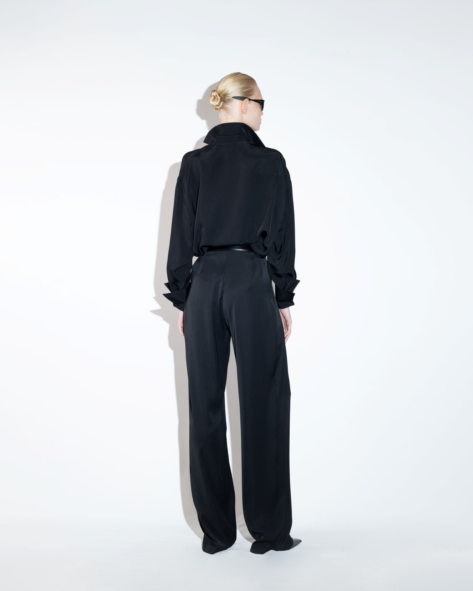 Black Viscose Shirt
