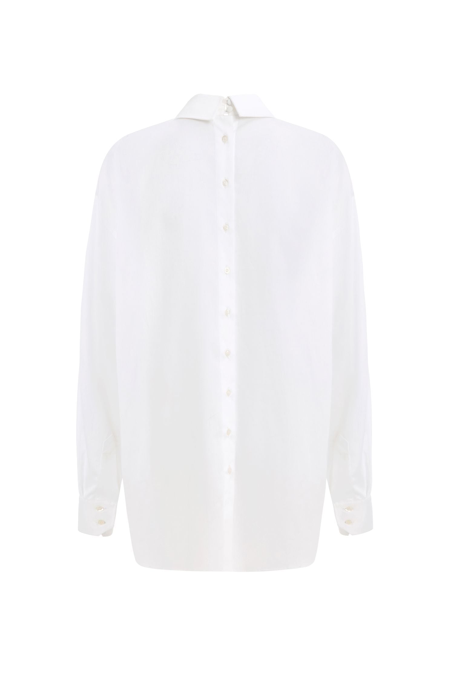 Button-down White Poplin Shirt