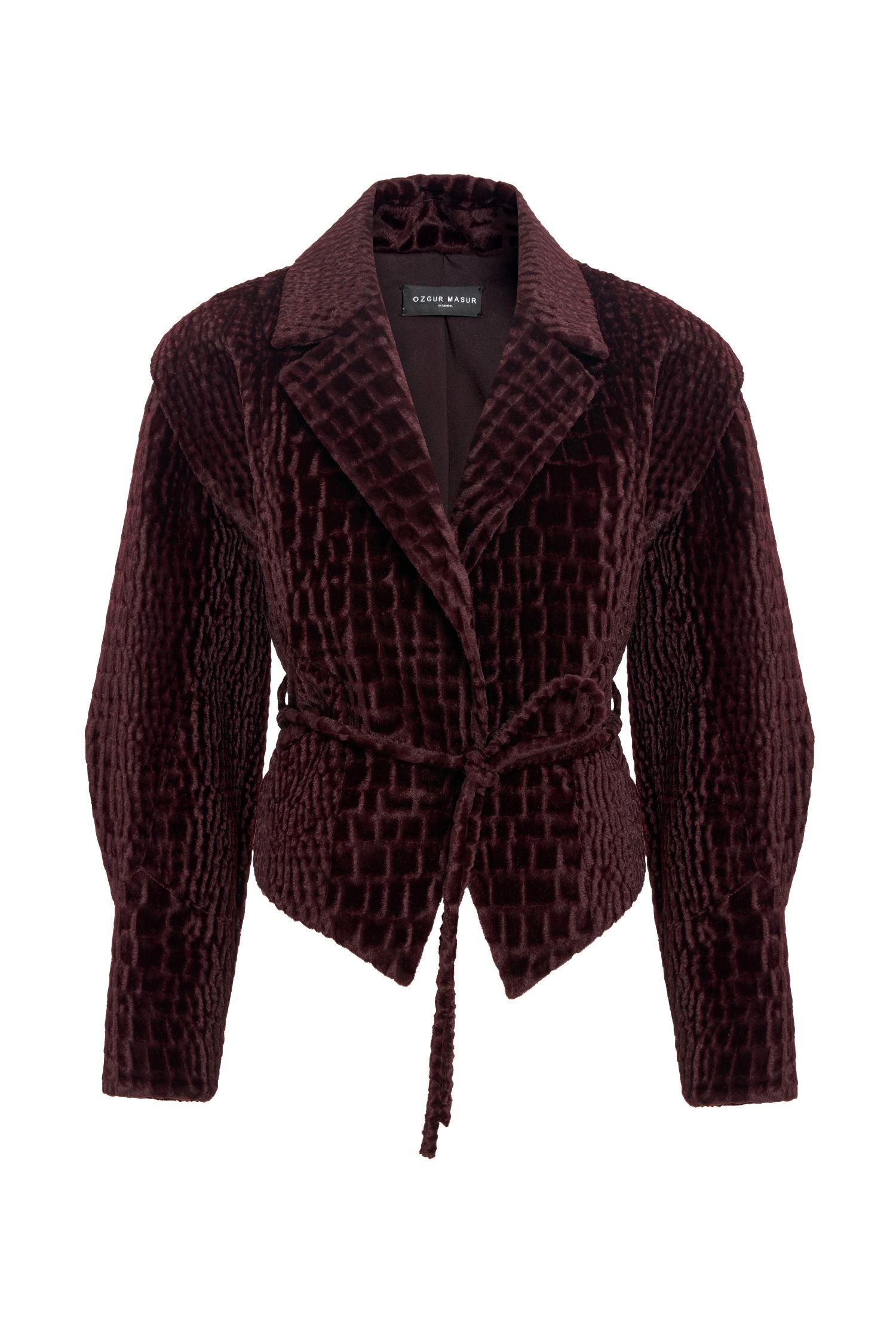 Astrakhan Jacket with Aboriginal Pattern