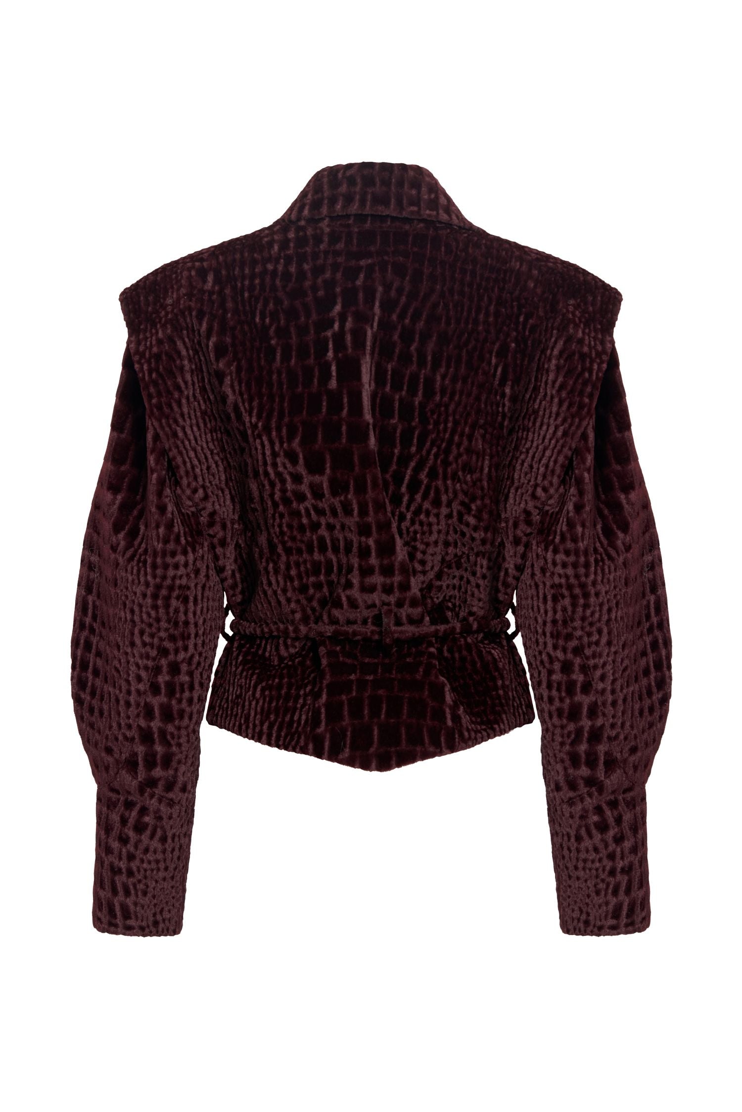 Astrakhan Jacket with Aboriginal Pattern