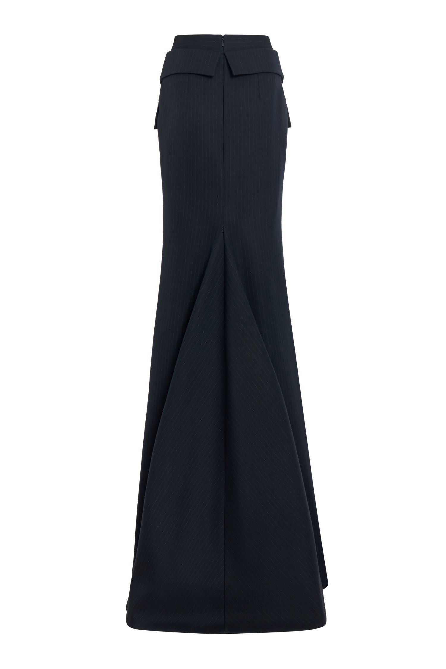 Button-Front Skirt